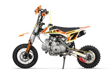 Preview: NITRO MOTORS 125cc Kinder Dirtbike CHILLY UX URX 12/10 E-Start Automatik